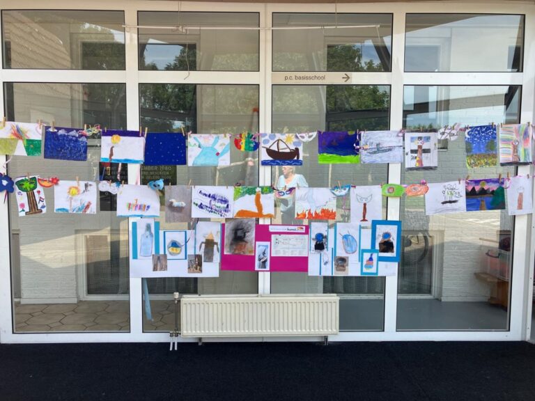 Schoolkinderen en de Kunst van de kunstroute